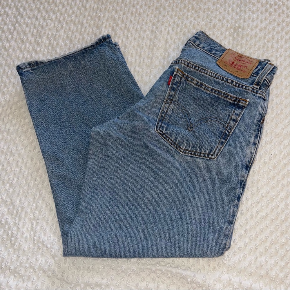 Levi’s 550 Relaxed Fit Denim Medium Wash Jeans Size W30 L26